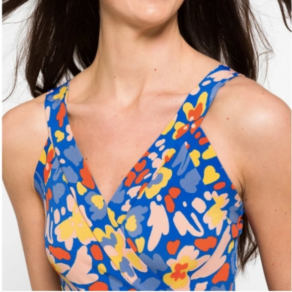 41 Hawthorne Hellena Faux Wrap Maxi-Dress NWT - Picture 2 of 12